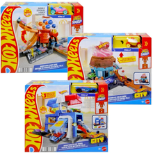 Cargar imagen en el visor de la galería, Pista y carro Hot Wheels Mediana "City" Surtidos - 117462