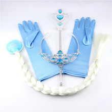 Cargar imagen en el visor de la galería, Disfraz Frozen Elsa Sencillo con Accesorios - 80029