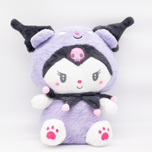 Cargar imagen en el visor de la galería, Peluche Kuromi 50cm- 116280
