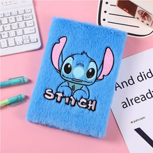 Cargar imagen en el visor de la galería, Diario Stitch peluche con candado - 117267
