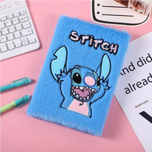 Cargar imagen en el visor de la galería, Diario Stitch peluche con candado - 117267
