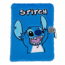 Cargar imagen en el visor de la galería, Diario Stitch peluche con candado - 117267

