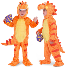 Cargar imagen en el visor de la galería, Disfraz Dinosaurio naranja - 80014
