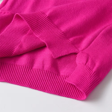 Cargar imagen en el visor de la galería, Sueter Vikita Tejido Fucsia con estrellas - 81005
