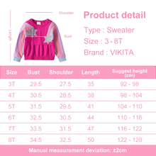 Cargar imagen en el visor de la galería, Sueter Vikita Tejido Fucsia con estrellas - 81005
