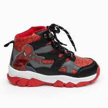 Cargar imagen en el visor de la galería, Botas Spiderman Negras y Rojo - 116073
