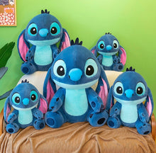 Cargar imagen en el visor de la galería, Peluche Stitch Azul clasico mediano 55cm - 116744
