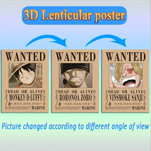 Cargar imagen en el visor de la galería, Poster Lenticular 3D One Piece - 117557
