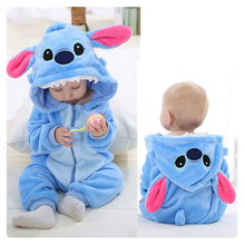 Cargar imagen en el visor de la galería, Pijama Enterizo Stitch bebe - 117509
