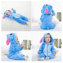 Cargar imagen en el visor de la galería, Pijama Enterizo Stitch bebe - 117509
