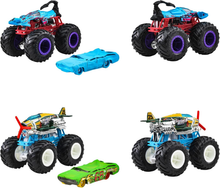 Cargar imagen en el visor de la galería, Vehículo Hot Wheels Monster Truck Set con carrito - 117459
