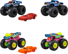Cargar imagen en el visor de la galería, Vehículo Hot Wheels Monster Truck Set con carrito - 117459
