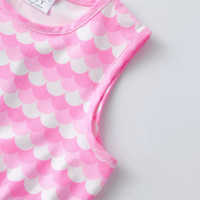 Cargar imagen en el visor de la galería, Vestido Vikita Top Sirena Rosado sin mangas Tul Rosado - 81013
