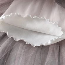 Cargar imagen en el visor de la galería, Vestido Vikita Top Blanco sin mangas corazón dorado - 81014
