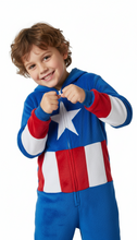 Cargar imagen en el visor de la galería, Enterizo Capitan America Niño - 80020
