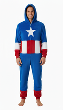 Cargar imagen en el visor de la galería, Enterizo Capitan America Juvenil/ Adulto - 80021
