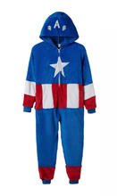 Cargar imagen en el visor de la galería, Enterizo Capitan America Juvenil/ Adulto - 80021
