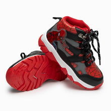 Cargar imagen en el visor de la galería, Botas Spiderman Negras y Rojo - 116073
