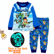 Cargar imagen en el visor de la galería, Pijama Minecraft manga Larga - 117363
