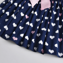Cargar imagen en el visor de la galería, Vestido Vikita Top Corazon Lentejuelas manga larga Falda puntos - 81022
