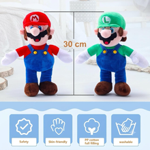 Cargar imagen en el visor de la galería, Peluche Luigi 30cm - 117369

