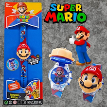Cargar imagen en el visor de la galería, Reloj Mario con luz y sonido - 117342
