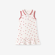 Cargar imagen en el visor de la galería, Vestido Chemise Cerezas sin mangas - 117375

