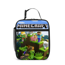 Cargar imagen en el visor de la galería, Lonchera Minecraft Termica con clip para morral - 77058
