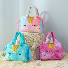 Cargar imagen en el visor de la galería, Cartera Unicornio Peluche - 117595
