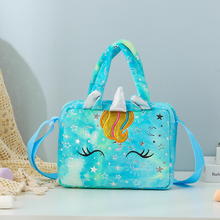 Cargar imagen en el visor de la galería, Cartera Unicornio Peluche - 117595
