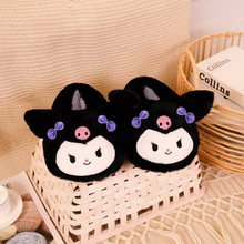 Cargar imagen en el visor de la galería, Pantuflas Kuromi - 116897
