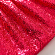 Cargar imagen en el visor de la galería, Falda Vikita Lentejuelas Fucsia - 81003
